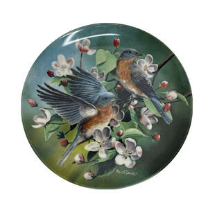 THE BLUEBIRD by Kevin Daniel-Knowles Collector's Plate 1986